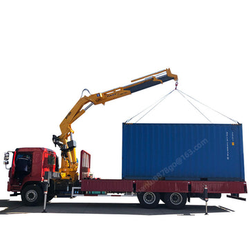 12 Ton Remote Control Hydraulic Knuckle Boom Truck Crane