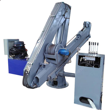 3.2 Ton Folding Arm Remote Control Hydraulic Marine Crane