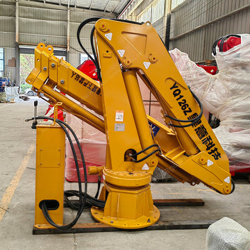 6.3 Ton Folding Arm Remote Control Hydraulic Marine Crane