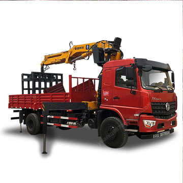 8 Ton Remote Control Hydraulic Knuckle Boom Truck Crane
