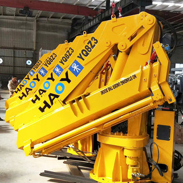 8 Ton Folding Arm Remote Control Hydraulic Marine Crane