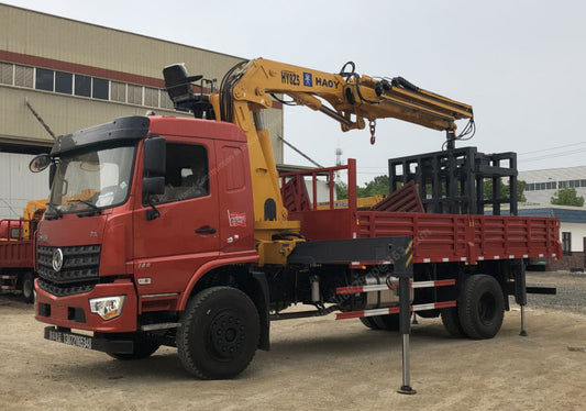 8 Ton Remote Control Hydraulic Knuckle Boom Truck Crane