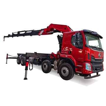 35 tonnes 2-7 knuckle boom folding boom truck crane