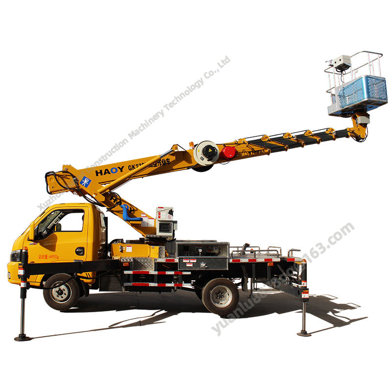 HAOY 27m Aerial Work Truck Lift Truck With Aerial work Platform