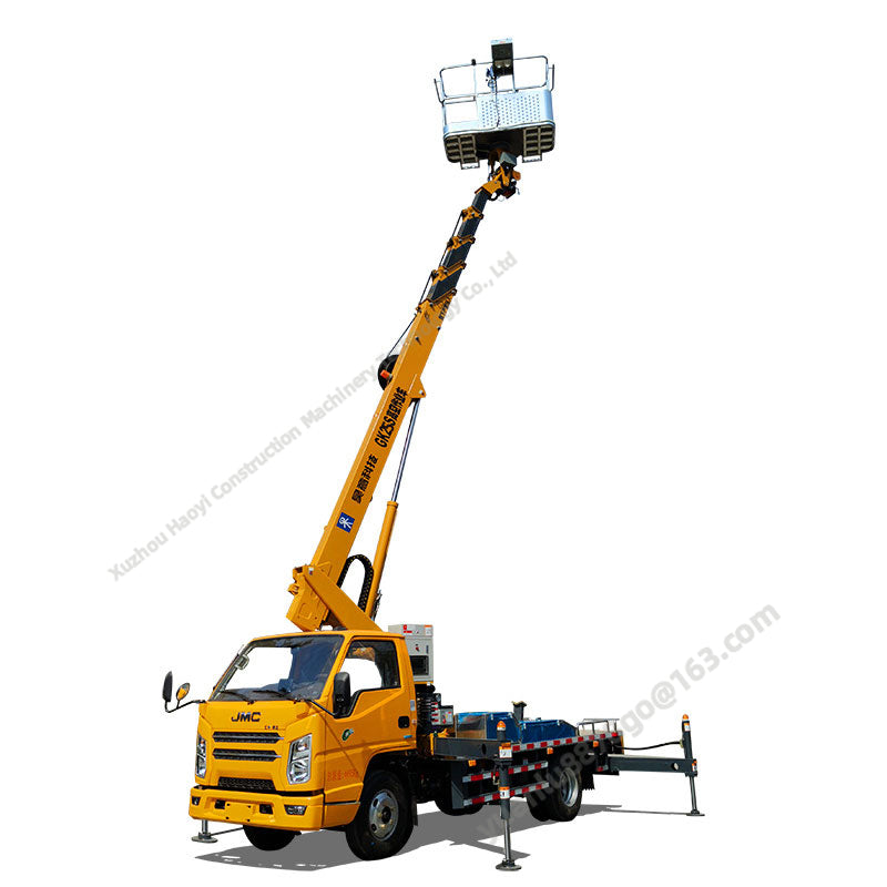 HAOY 25m Aerial Work Truck Lift Truck With Aerial work Platform