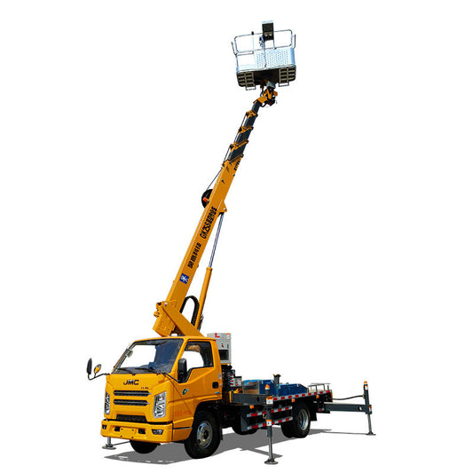 25m telescopic boom aerial work vehicle