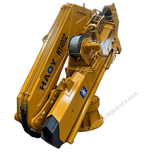 20 Ton Folding Arm Remote Control Hydraulic Marine Crane