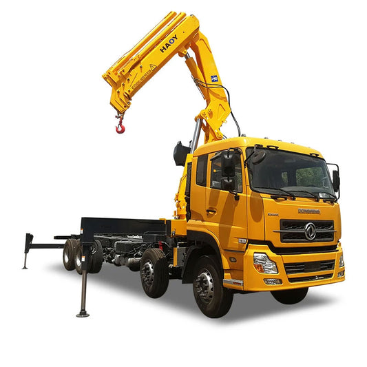 HY400Z7 20 ton truck mounted crane folding boom