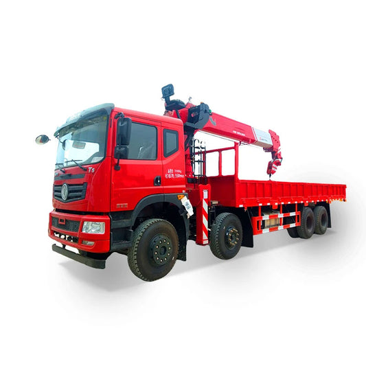 16 ton 5-section telescopic boom Straight boom truck-mounted crane