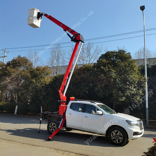 HAOY 14m Aerial Work Truck Lift Truck With Aerial work Platform