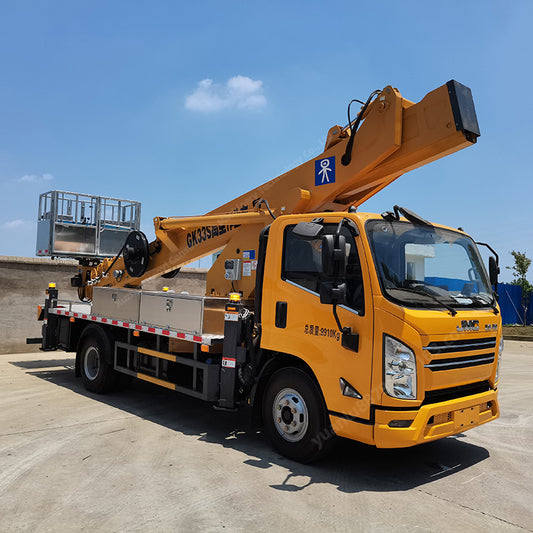 HAOY 33m Aerial Work Truck Lift Truck With Aerial work Platform