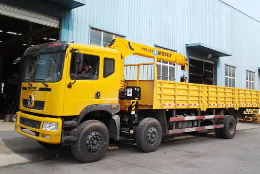 6.3 Ton Truck Mounted Crane Telescopic Boom Forklift for sale