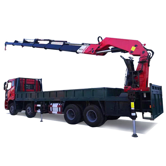 35 tonnes 2-7 knuckle boom folding boom truck crane