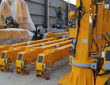 5 Tons Wireless Remote Control Hydraulic Marine Telescopic Crane