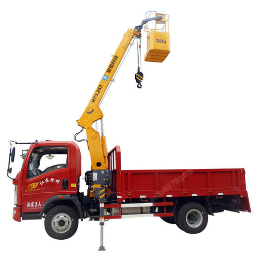 3.2 Tons Wireless Remote Control Straight Boom Crane