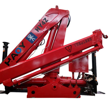 4 Tons Remote Control Knuckle Boom Mini Truck Crane