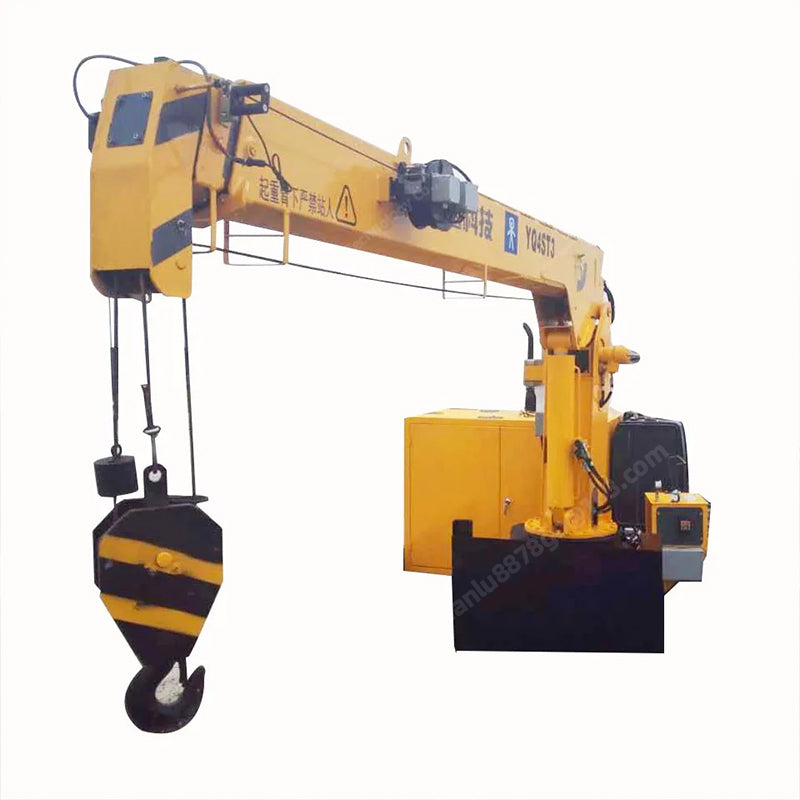 4 Tons Wireless Remote Control Hydraulic Marine Telescopic Crane