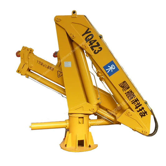 4 Ton Folding Arm Remote Control Hydraulic Marine Crane