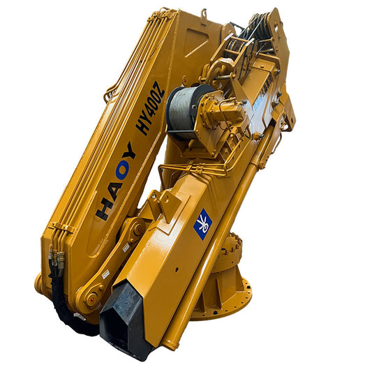 HAOY 20ton Knuckle Boom Marine Hydraulic Crane