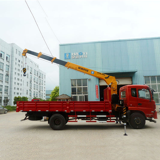 6.3 Tons Straight Boom Truck Mounted Crane