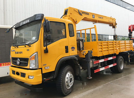 8 Ton Telescopic Boom Truck Mounted Crane