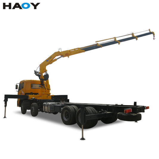 HAOY 16ton knuckle boom truck mounted crane